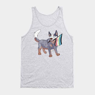 Pride Doggos: Queer Queensland Heeler Tank Top